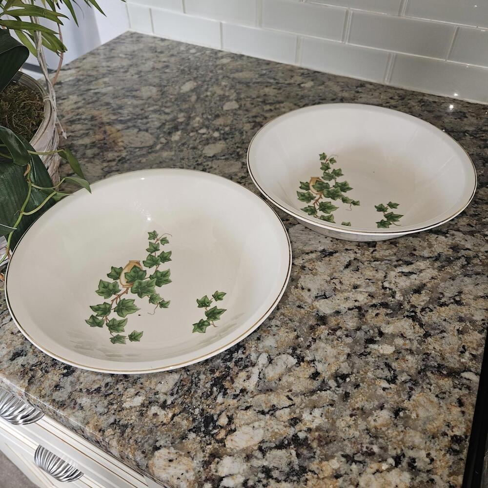 Peden City Greenbriar Ivy Serving Bowls Set Of 2